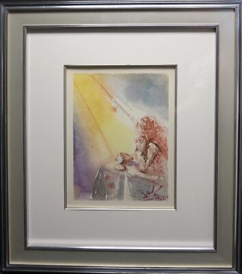 Rare 1966 Salvador Dali Paternoster Suite Give Us This Day Our Daily Bread OBO