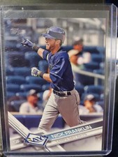 2017 Topps Series 2 Nick Franklin #471 Tampa Bay Rays