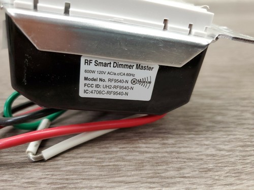 Cooper Eaton 600W RF Smart Dimmer ZWave Compatible Master Switch RF9540N, 3 Way - Picture 4 of 4