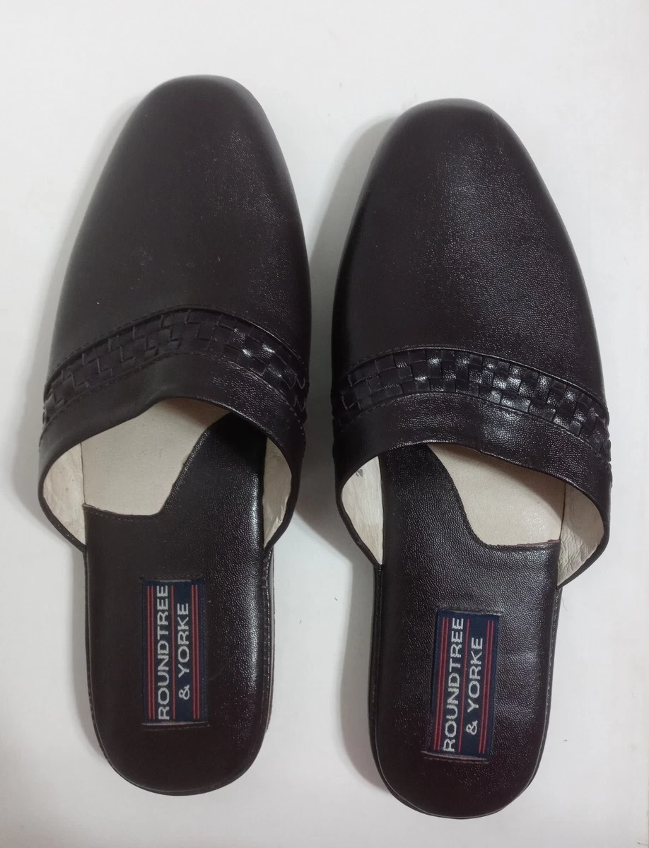 Roundtree and yorke men's slippers hot sale