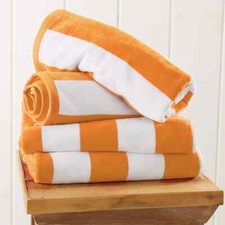 Towels Cabana Stripe Beach Towel 30 x60 Inches Beach Pool Soft Towel Pack of 4