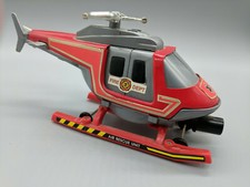 1992 Fire Department Helecopter Air Rescue Battery Operated--Free Shipping