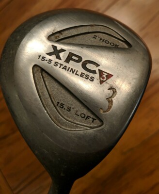 XPC 3 3 Wood Driver 15.5° Loft 2° Hook 15-5 Stainless RH Right Handed Golf Club