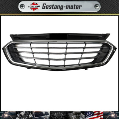 Ylwspeed20 Front Upper Bumper Grille Mesh Grill For 2018-2020 Chevrolet Equinox Sport - Black ABS