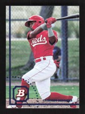 Leonardo Balcazar  2022 Bowman Heritage  Prospects Cincinnati Reds #BHP-21