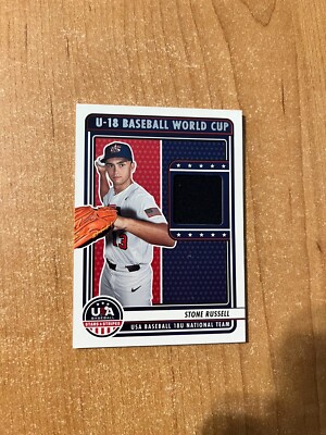 2023 Stars & Stripes - Stone Russell - Team USA World Cup Jersey Relic