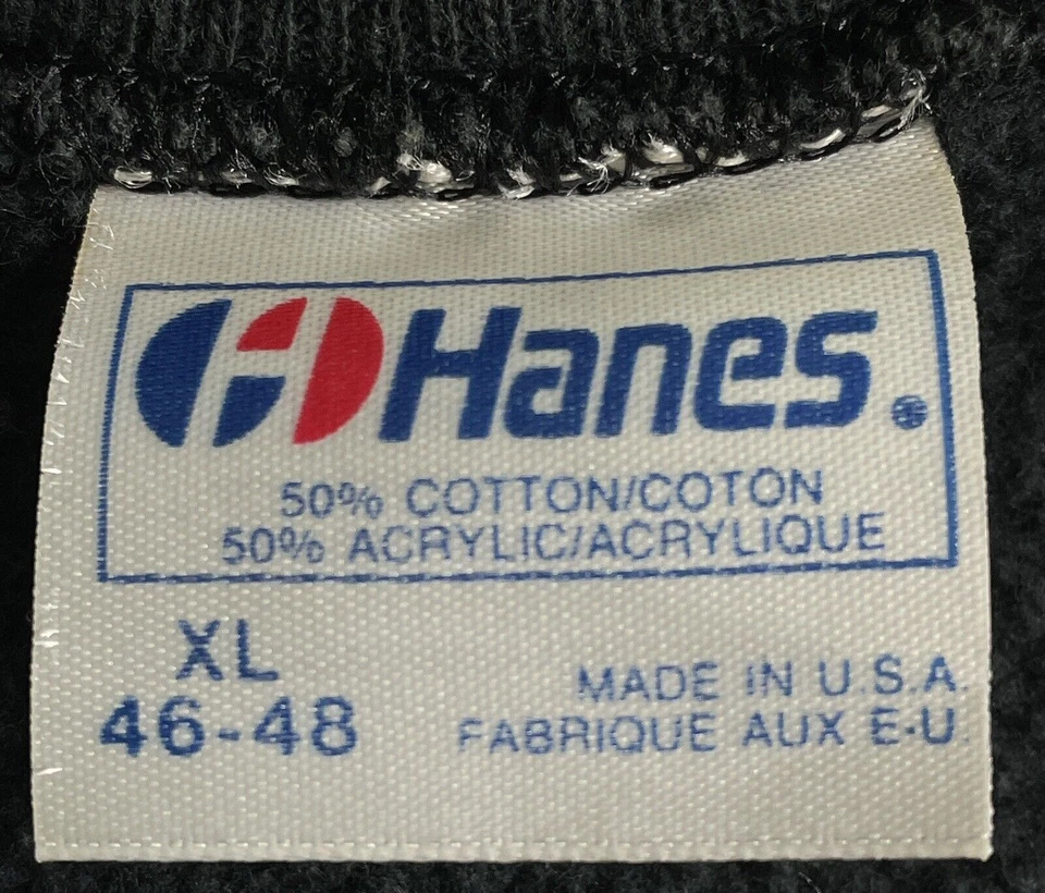 Sudadera Cape Cod Massachusetts Cuello Redondo Negra Talla XL Estampado Puff Playa De Colección Foto 4 de 4