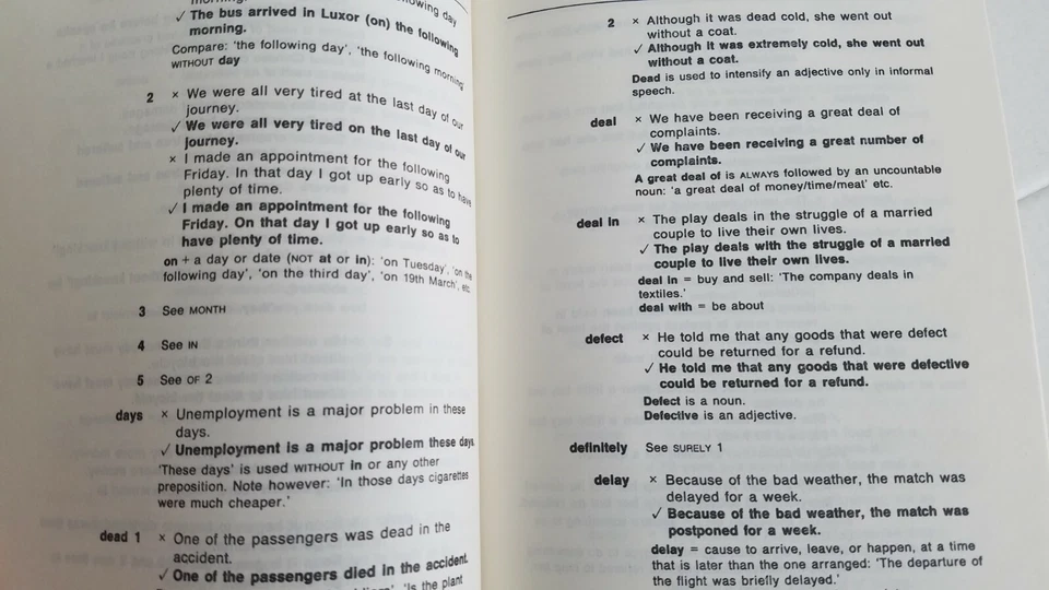 1991 Longman Dictionary of Common Errors (Sale in the USSR only) 1st Edition - Image 4 of 4