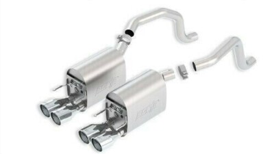 Borla 11811 SS Axle Back S-Type II Exhaust System for 09-13 Chevy Corvette C6
