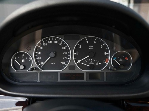 Fits BMW m3 E46 1998-2005 Brushed aluminum rings for the instrument cluster 4pcs - Picture 9 of 11