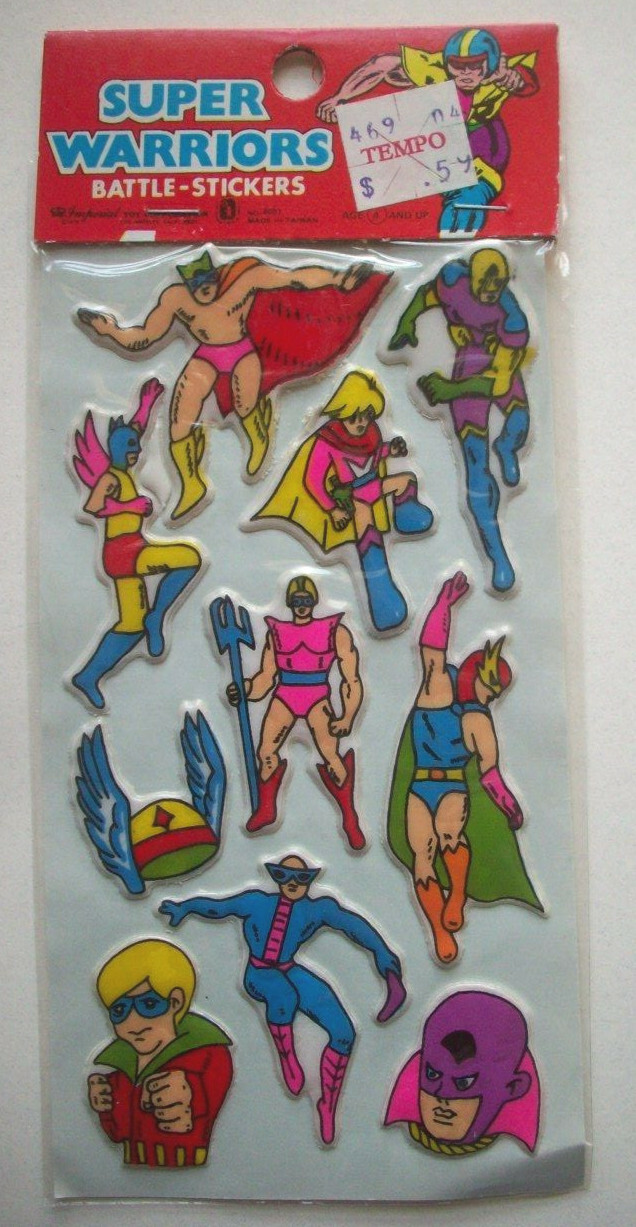 superhero Puffy Stickers 5 Awesome Things on eBay this week