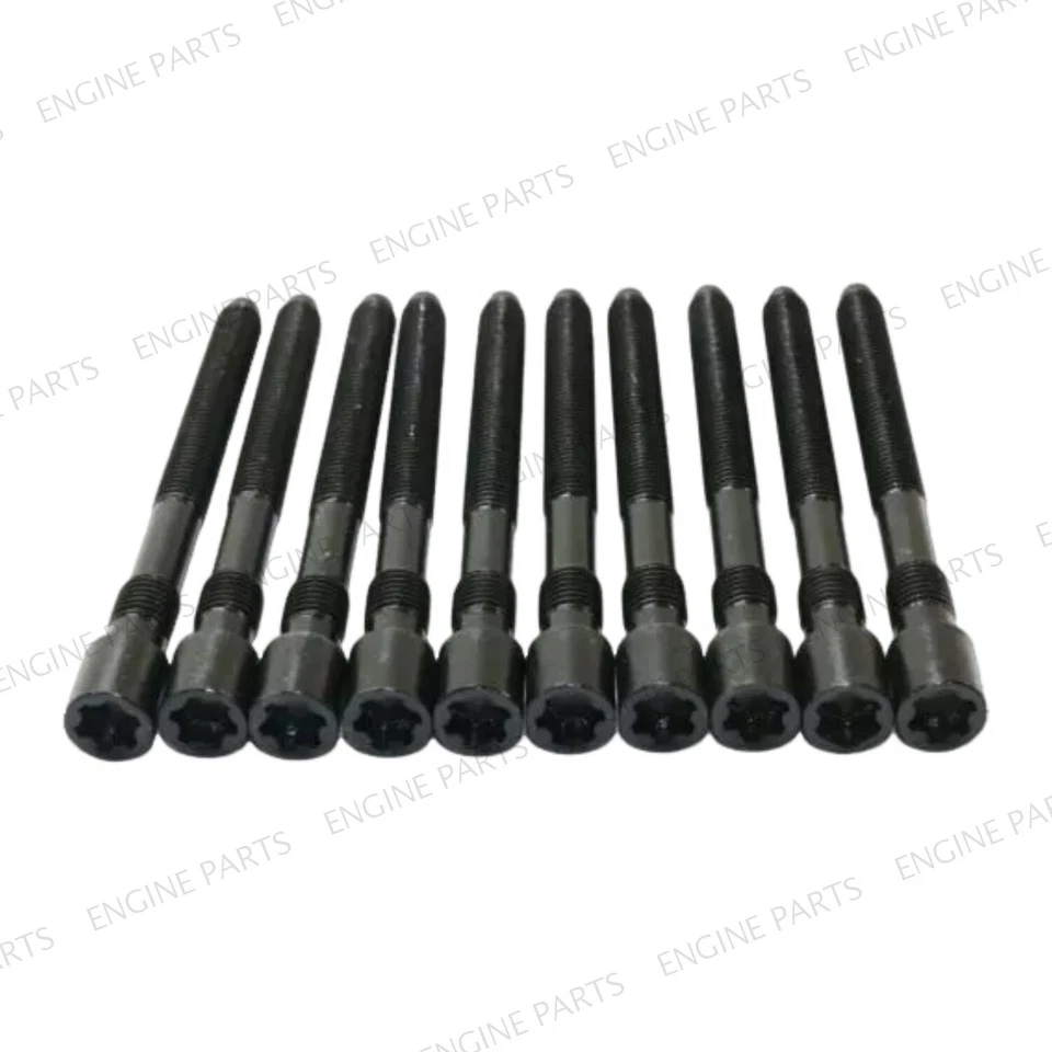 10 piezas pernos de culata para Audi A4 A6 TT VW Jetta Passat Beetle Skoda Octavia Foto 4 de 4