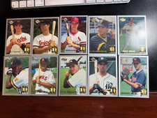 1993-94 Excel First Year Phenoms Complete Set 1 - 10  Baseball