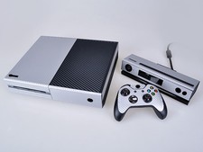 Silver Carbon Fiber Cover Skin Sticker for Xbox One  Kinect  2 controller skin