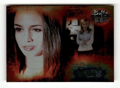2004 Inkworks Buffy The Vampire Slayer Big Bads  4 Faith Eliza Dushku BXCP23