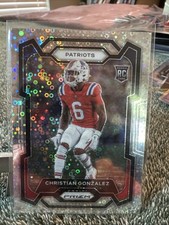 2024 Panini Prizm Christian Gonzalez (RC) Silver Disco Prizm