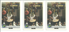 (3) SHAQUILLE O'NEAL 1992-1993 CLASSIC DRAFT PICKS ROOKIE CARDS #1!!!