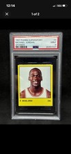 1987 Michael Jordan Panini Supersport 4 PSA 9