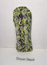 Swag Golf Faux Snakeskin Skull Fairway Wood Limited Edition Headcover