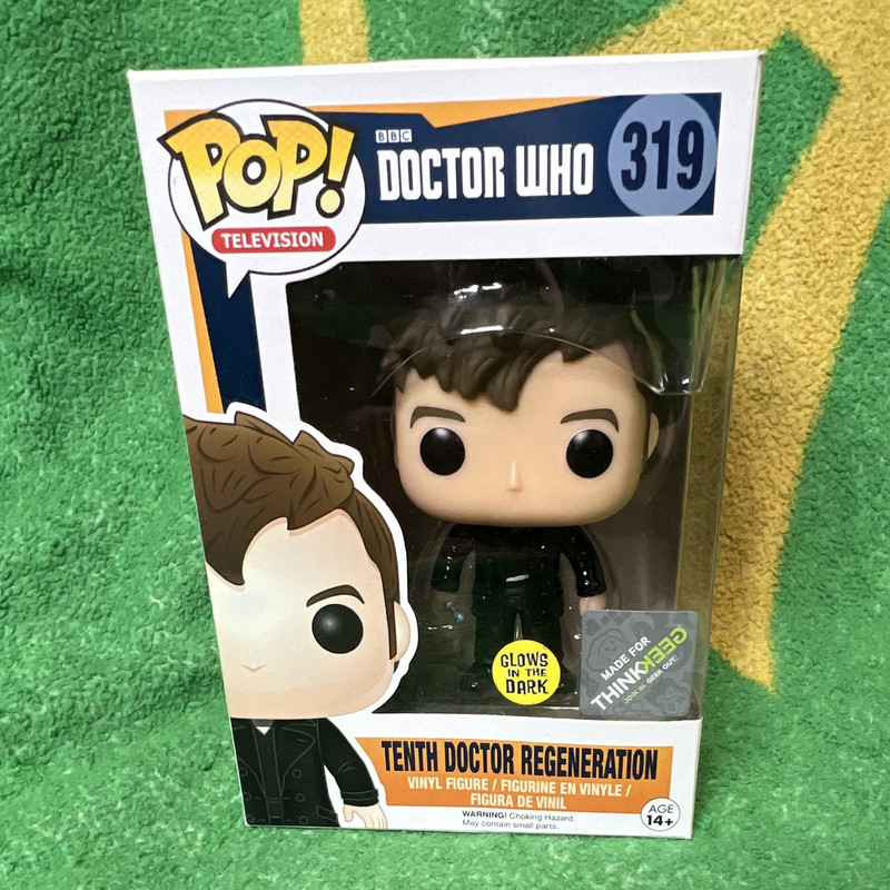 Funko POP! Doctor Who Tenth Doctor Regeneration #319 Glow in the Dark