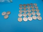 1 ROLL Plus 5 CLAD SILVER HALF DOLLARS 1965-1969 & 3 1964 Silver Kennedys