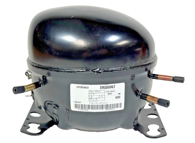 NEW GENUINE OEM EMBRACO EM3D60HLT REFRIGERATOR COMPRESSOR