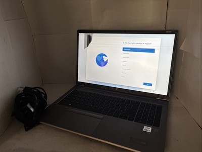 HP ZBook Firefly 15 G7 i7-10510U 16GB 512GB SSD Win 11 Pro - Cracked Screen