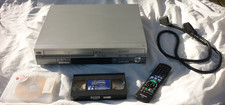 Panasonic DMR-ES30V DIGA VCR VHS DVD Recorder Silver with Remote