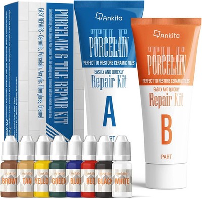 Tile Repair Kit, Ceramic Tile Repair Kit(Color Match), Porcelain Tile Chip Repai