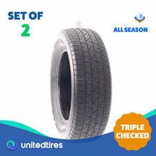 Set Of 2 Used 23565r17 Firestone Destination Le3 104h - 732 Set Of 2 Used 23565r17 Firestone Destination Le3 104h - 732