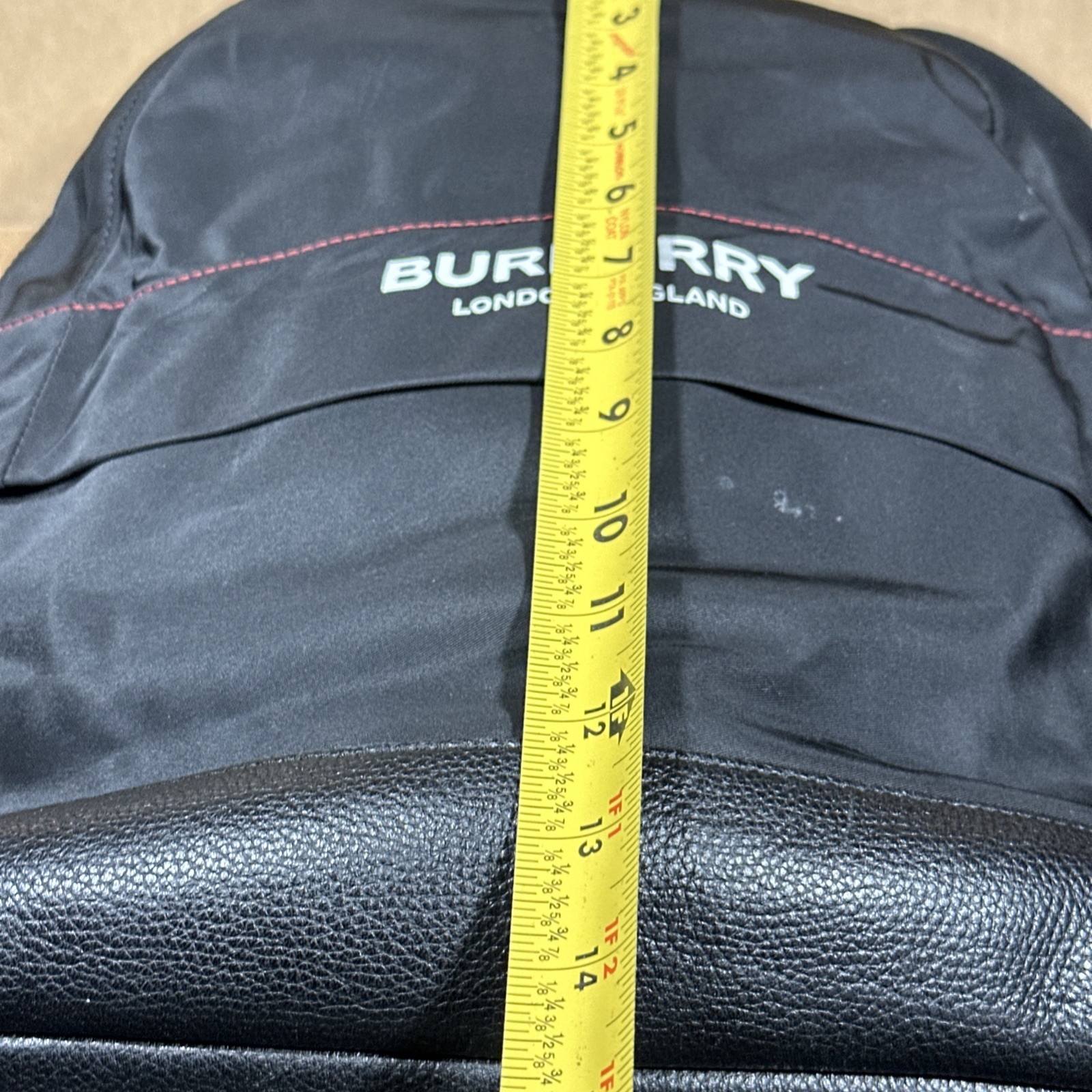 Burberry Backpack Black Nylon - image 19