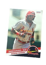 2015 Choice Memphis Redbirds Xavier Scruggs Team Set Card