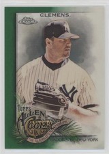 2022 Topps Allen & Ginter Chrome Green Refractor 2/99 Roger Clemens #104 09dw
