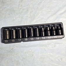 Snap-on Pakld05 Metric Socket Set 10-19mm Incl 10 11 12 13 14 15 16 17 18 19