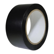 GGR SUPPLIES T.R.U. CVT-536 Black Vinyl Pinstriping Dance Floor Tape 2 in. Wi...