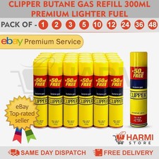 Clipper Butane Gas Refill 300ml – Universal Lighter Fuel – Fast UK Dispatch
