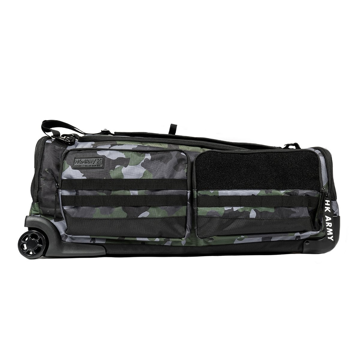 HK Army Paintball Expand 75L Padded Backpack Duffel Gear Bag Shroud Forest