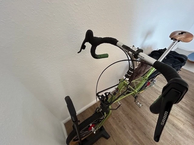 Alex Moulton XTB Gravelbike 20" Räder grün AM Rahmen teilbar NEU Dropbar Sram - Bild 2 von 4