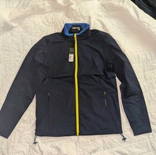 Greyson Golf Jacket Trailwolf Medium Maltese Blue Nylon Spandex NWT MSRP 188