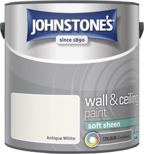 Johnstone's Wall & Ceiling Paint Soft Sheen Antique White 2.5L