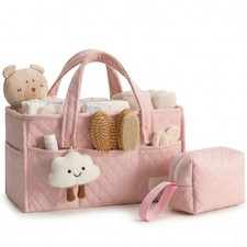 Baby Diaper Caddy Organizer, Baby Basket Shower Gift, Portable Changing Table...