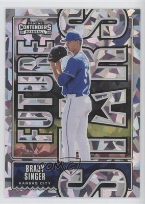 2020 Panini Contenders Future Stars Cracked Ice 20/23 Brady Singer #FS-18 2r8