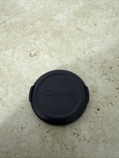 Canon E-58 mm Camera Front Lens Cap Cover Black Accessory