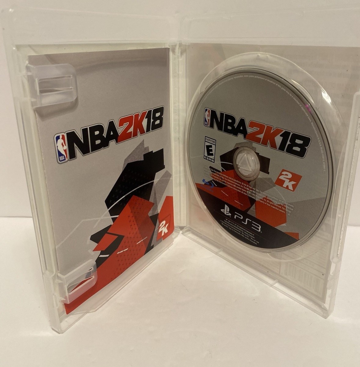 Lot of 2 NBA 2K Games — NBA 2K18 (PS3) & NBA 2K17 (PS4) — Discs