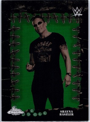 2025 Topps Chrome Cactus Jack x WWE - Shayna Baszler Famed Phantoms #FMP-12 /99