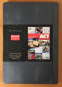 THE ACT College Search '92 PHILIPS CDi CD-I Complete CIB Manual REG CARD *RARE*