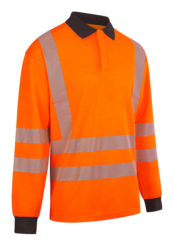Beeswift Arc Compliant Hi-Vis Polo Shirt Orange Size 4XL