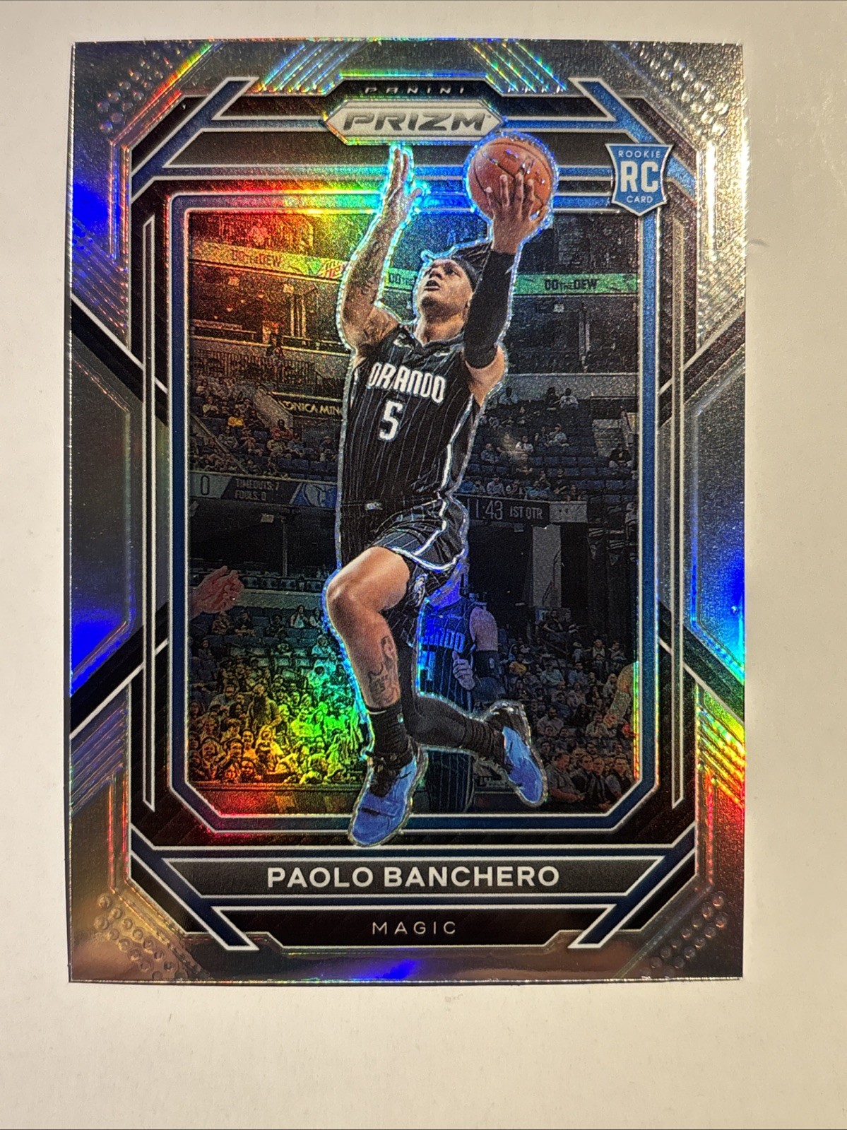 2022-23 Panini Prizm Paolo Banchero RC #249 Silver Prizm Orlando Magic