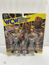 Harlem Heat Tag Team WCW Wrestling 1994 Toymakers Action Figure Package Wear