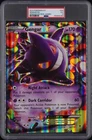 2014 POKEMON XY PHANTOM FORCES GENGAR-EX BOX-JUMBO #34 GENGAR EX PSA 5